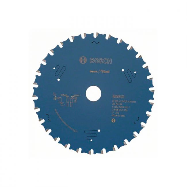 Диск пильный по металлу Bosch 160x20x30T Expert for Steel (2608643054)