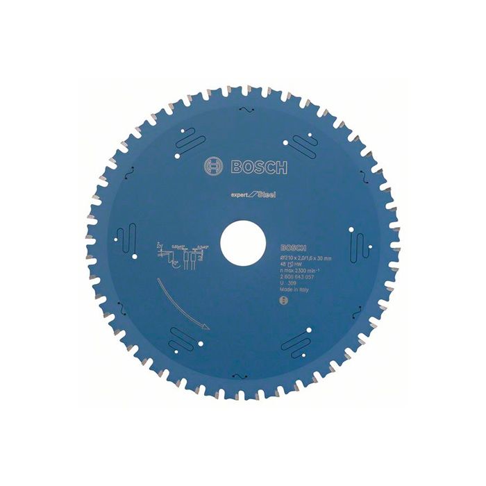 Диск пильный по металлу Bosch 210x30x48T Expert for Steel (2608643057)