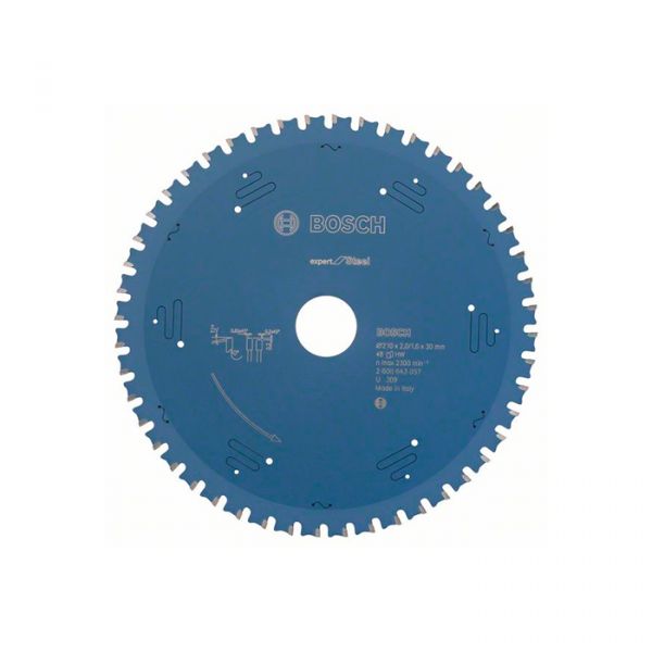 Диск пильный по металлу Bosch 210x30x48T Expert for Steel (2608643057)