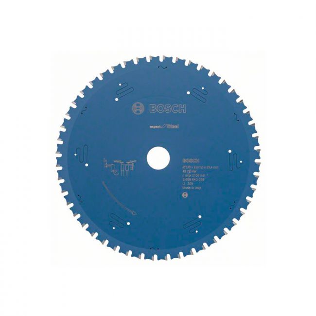 Диск пильный по металлу Bosch 230x25.4x48T Expert for Steel (2608643058)