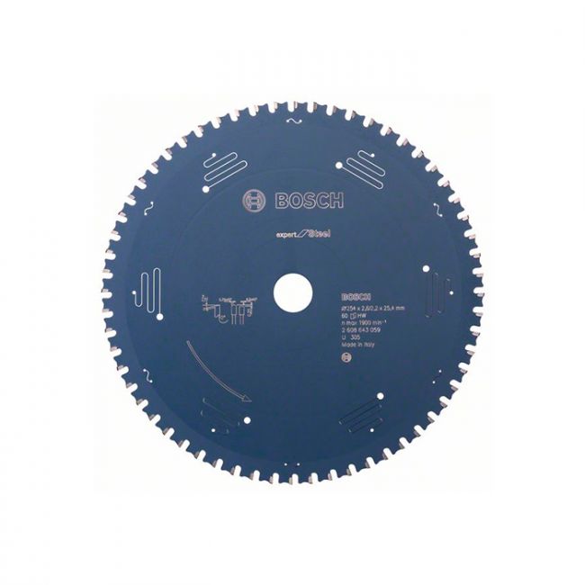Диск пильный по металлу Bosch 254x25.4x60T Expert for Steel (2608643059)