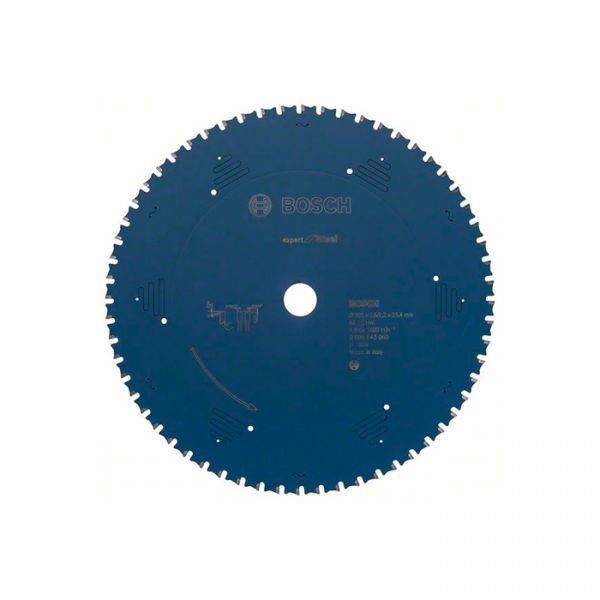 Диск пильный по металлу Bosch 305x25,4x60T Expert for Steel (2608643060)