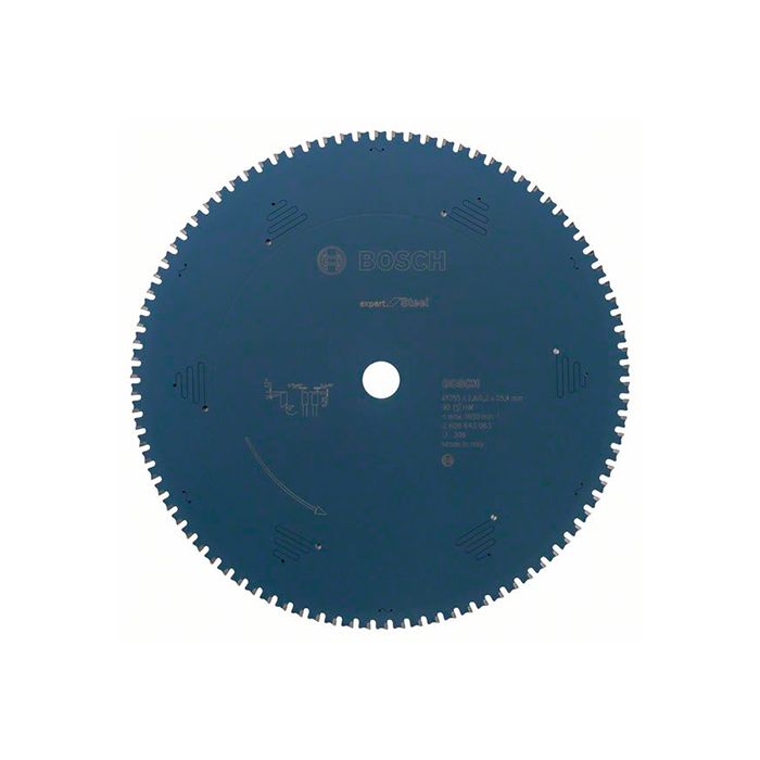 Диск пильный по металлу Bosch 355x25.4x90T Expert for Steel (2608643063)