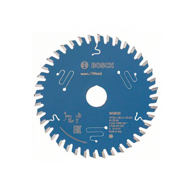 Диск пильный по дереву Bosch 120x20x40T Expert for Wood (2608644004)