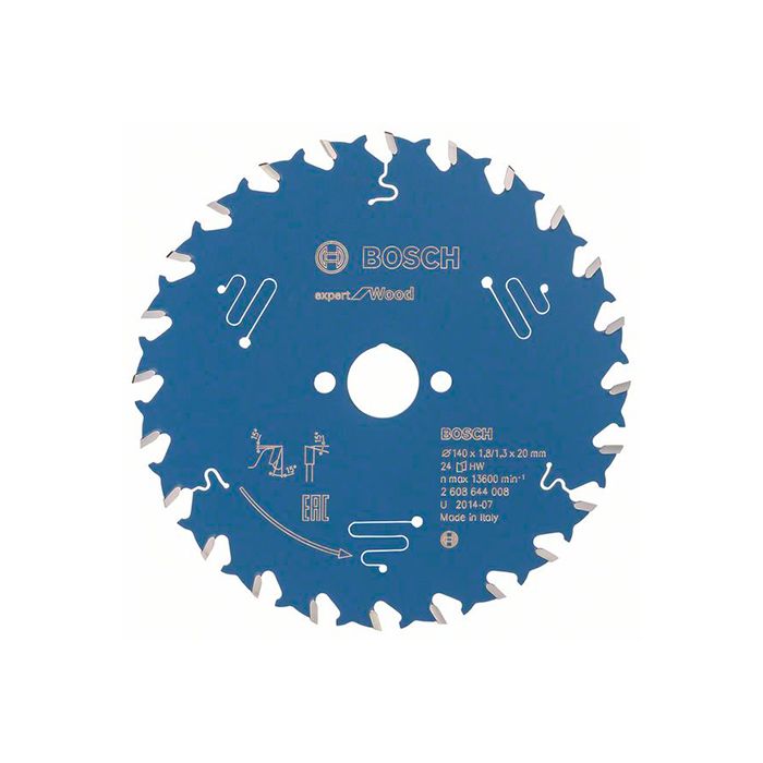 Диск пильный по дереву Bosch 140x20x24T Expert for Wood (2608644008)