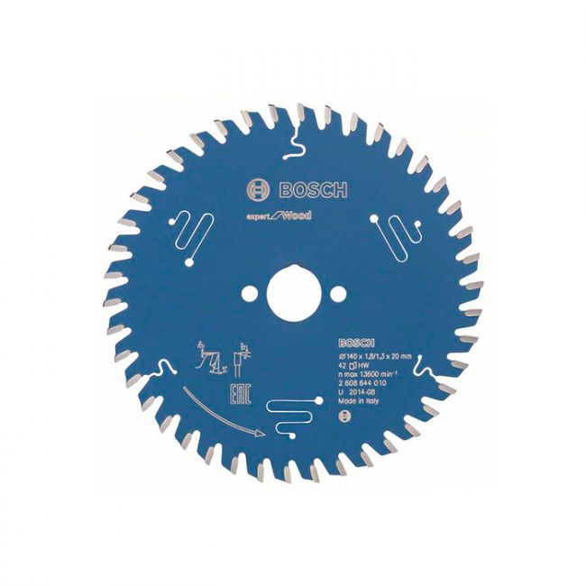 Диск пильный по дереву Bosch 140x20x42T Expert for Wood (2608644010)