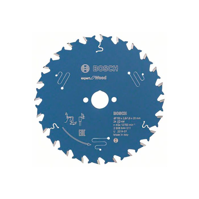 Диск пильный по дереву Bosch 150x20x24T Expert for Wood (2608644011)