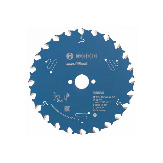 Диск пильный по дереву Bosch 150x20x24T Expert for Wood (2608644011)
