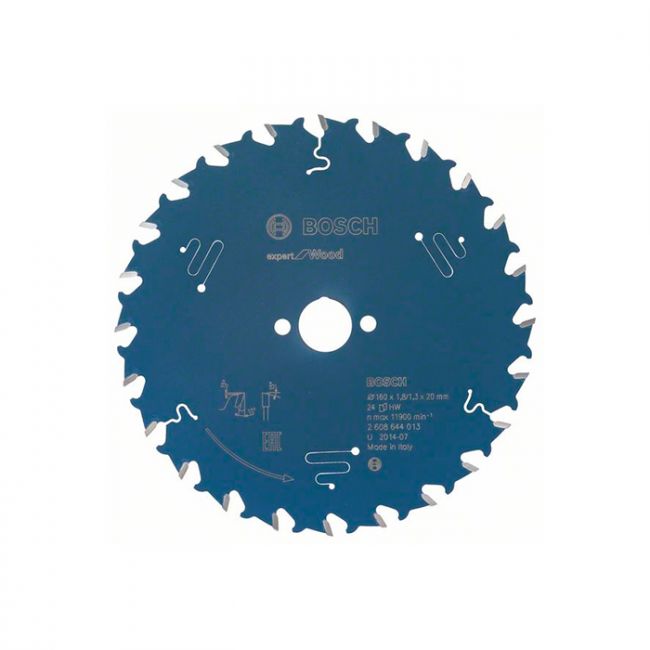 Диск пильный по дереву Bosch 160x20x24T Expert for Wood (2608644013)