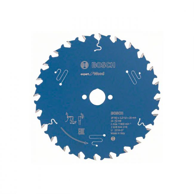 Диск пильный по дереву Bosch 160x20x24T Expert for Wood (2608644016)