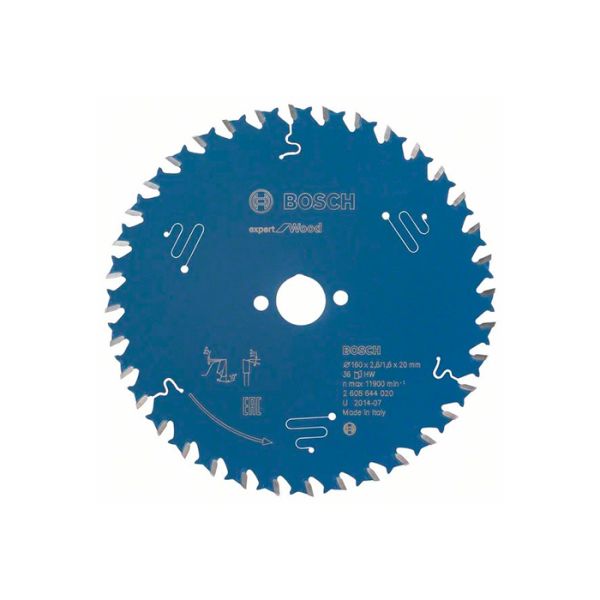 Диск пильный по дереву Bosch 160x20x36T Expert for Wood (2608644020)