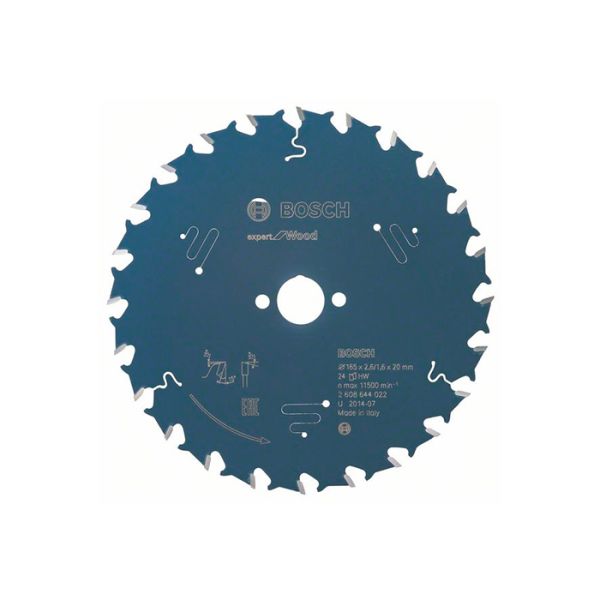 Диск пильный по дереву Bosch 165x20x24T Expert for Wood (2608644022)
