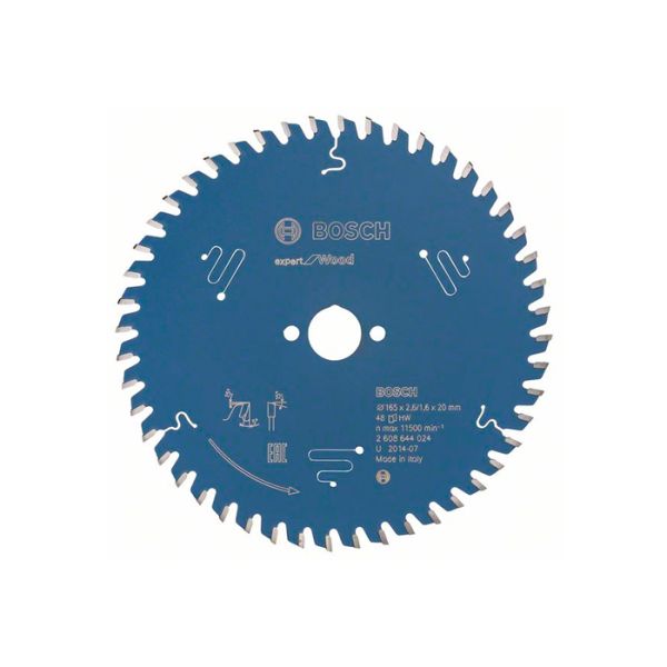 Диск пильный по дереву Bosch 165x20x48T Expert for Wood (2608644024)