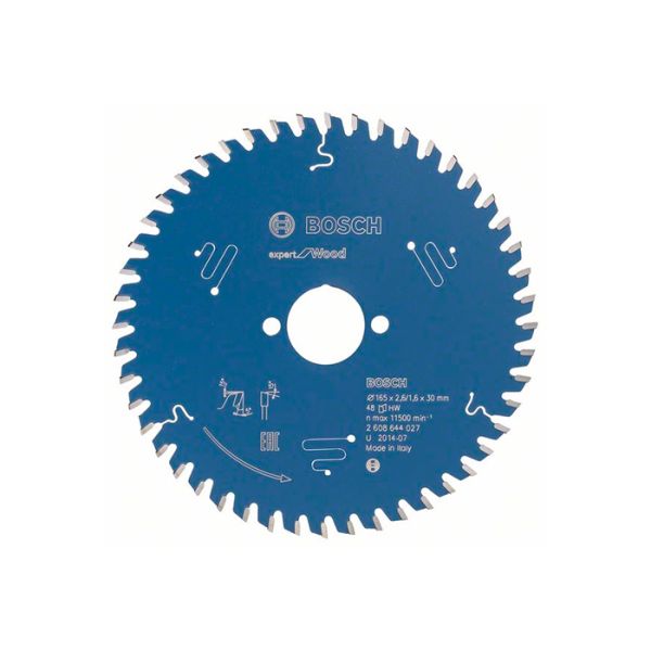 Диск пильный по дереву Bosch 165x30x48T Expert for Wood (2608644027)