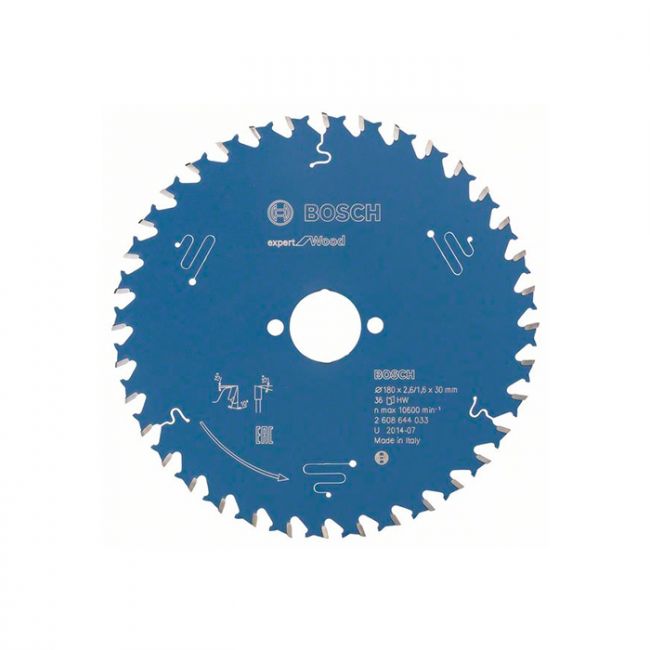 Диск пильный по дереву Bosch 180x30x36T Expert for Wood (2608644033)