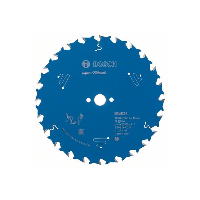 Диск пильный по дереву Bosch 184x16x24T Expert for Wood (2608644035)