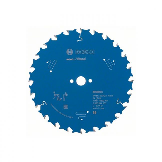 Диск пильный по дереву Bosch 184x16x24T Expert for Wood (2608644035)