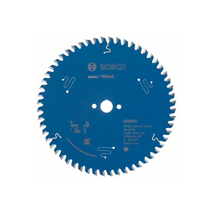 Диск пильный по дереву Bosch 184x16x56T Expert for Wood (2608644037)
