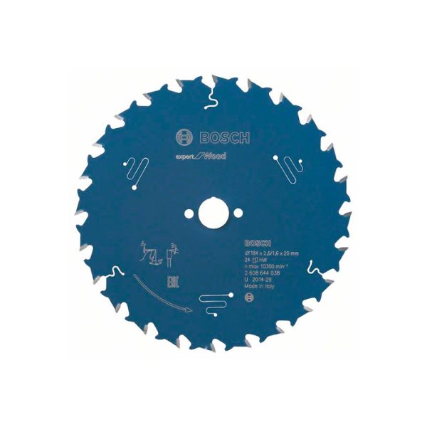 Диск пильный по дереву Bosch 184x20x24T Expert for Wood (2608644038)