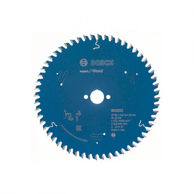 Диск пильный по дереву Bosch 184x20x56T Expert for Wood (2608644040)
