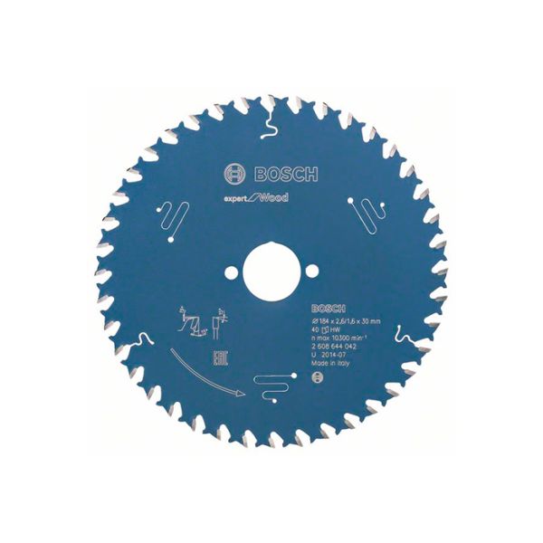 Диск пильный по дереву Bosch 184x30x40T Expert for Wood (2608644042)