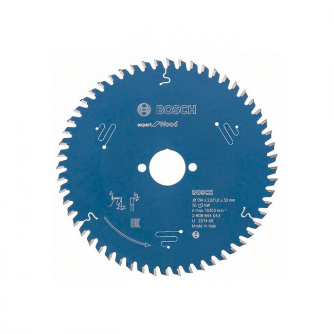 Диск пильный по дереву Bosch 184x30x56T Expert for Wood (2608644043)