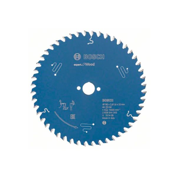 Диск пильный по дереву Bosch 190x20x48T Expert for Wood (2608644045)