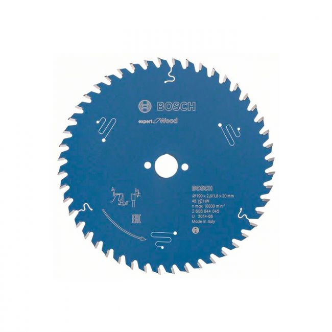 Диск пильный по дереву Bosch 190x20x48T Expert for Wood (2608644045)