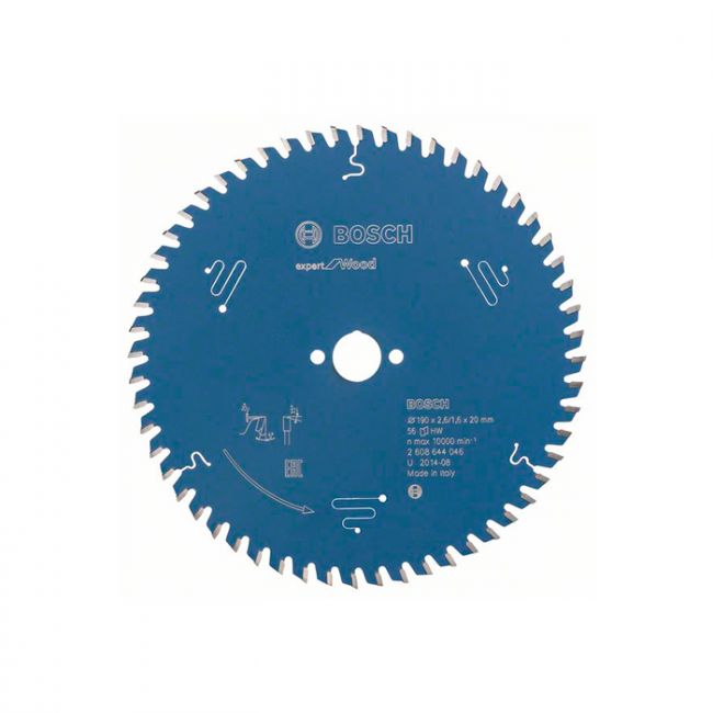 Диск пильный по дереву Bosch 190x20x56T Expert for Wood (2608644046)