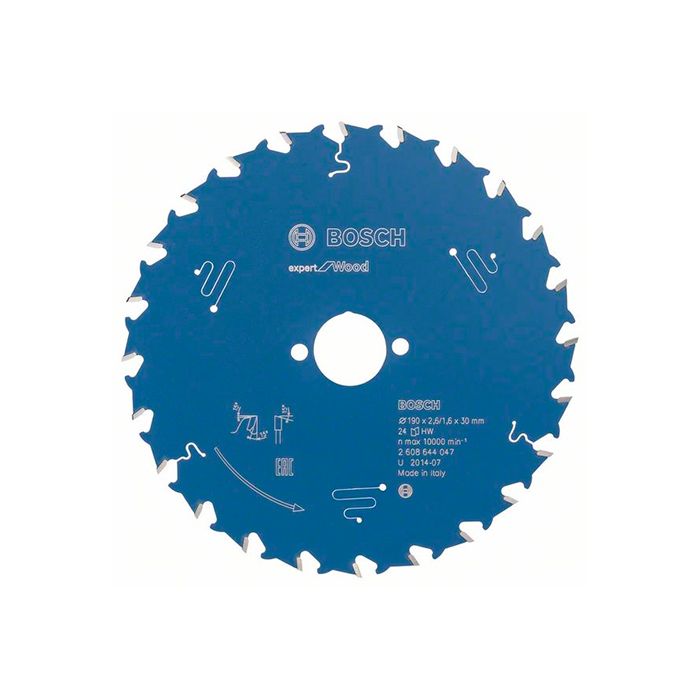 Диск пильный по дереву Bosch 190x30x24T Expert for Wood (2608644047)