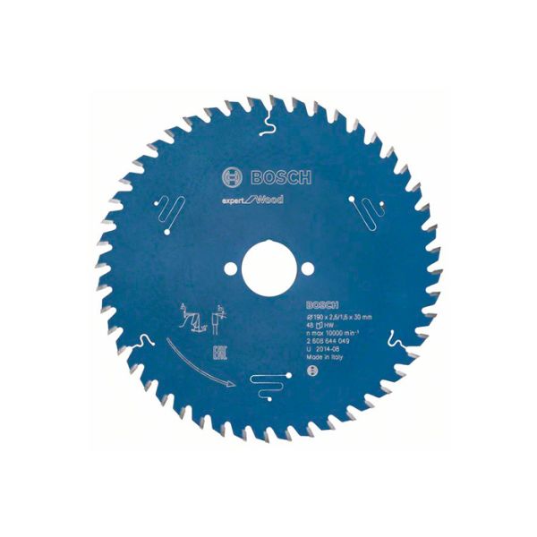 Диск пильный по дереву Bosch 190x30x48T Expert for Wood (2608644049)