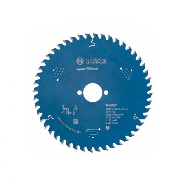Диск пильный по дереву Bosch 190x30x48T Expert for Wood (2608644049)