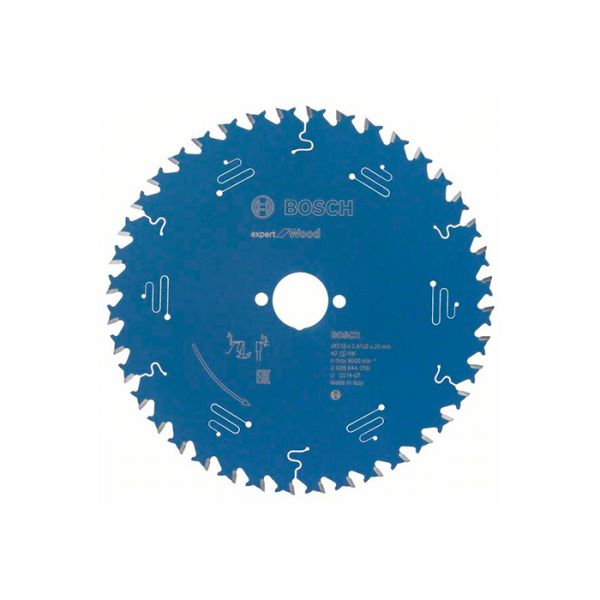 Диск пильный по дереву Bosch 210x30x40T Expert for Wood (2608644056)