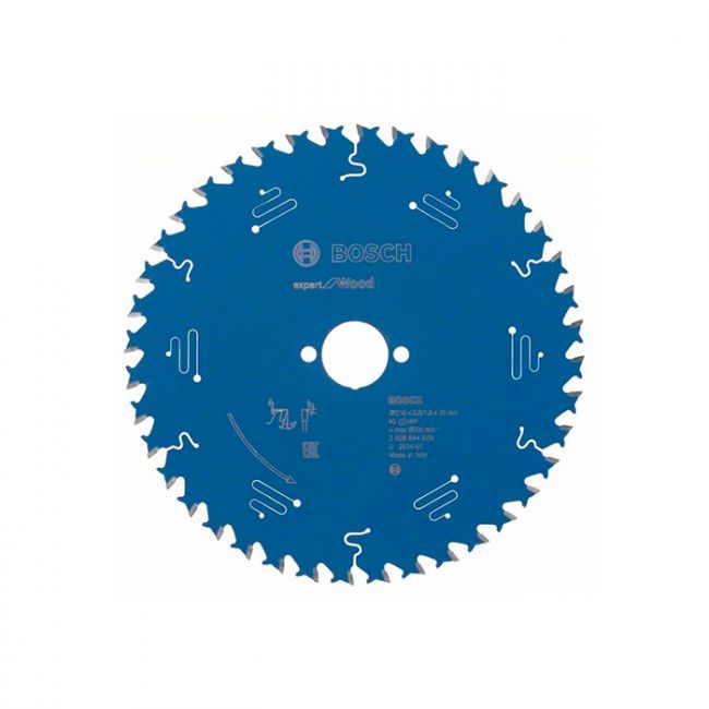 Диск пильный по дереву Bosch 210x30x40T Expert for Wood (2608644059)
