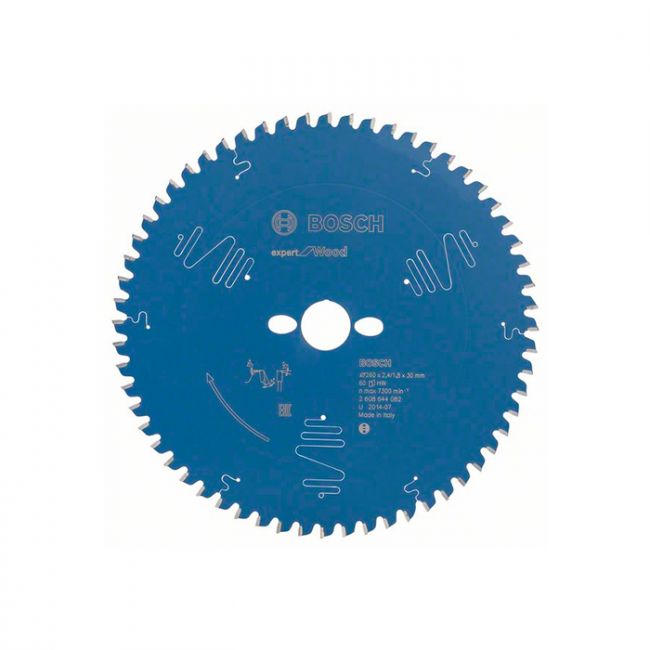 Диск пильный по дереву Bosch 260x30x60T Expert for Wood (2608644082)