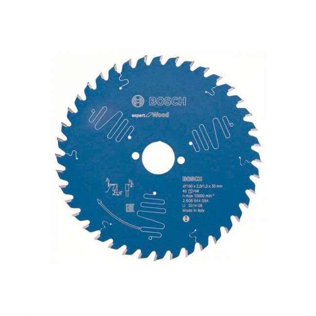 Диск пильный по дереву Bosch 190x30x40T Expert for Wood (2608644084)