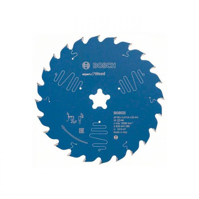 Диск пильный по дереву Bosch 190x24T Expert for Wood (2608644086)