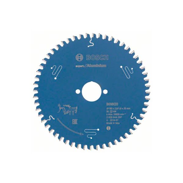 Диск пильный по алюминию Bosch 180x30x56T Expert for Aluminium (2608644097)