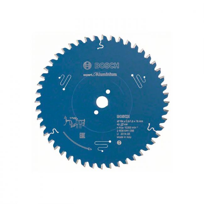 Диск пильный по алюминию Bosch 184x16x48T Expert for Aluminium (2608644098)