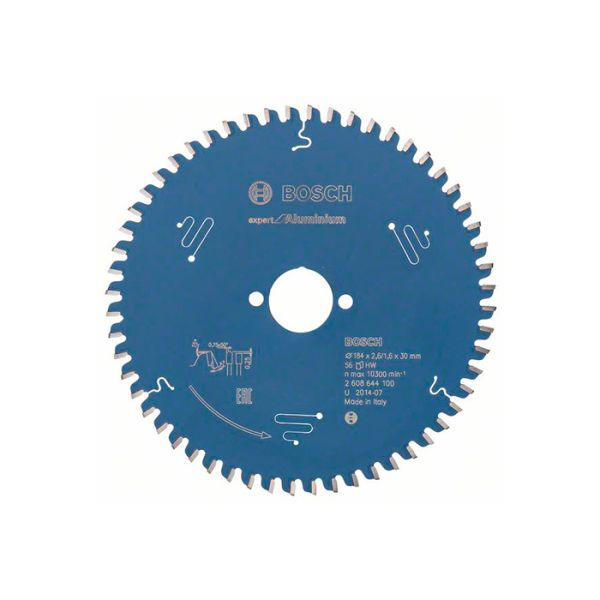 Диск пильный по алюминию Bosch 184x30x56T Expert for Aluminium (2608644100)