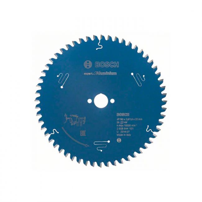 Диск пильный по алюминию Bosch 190x20x56T Expert for Aluminium (2608644101)