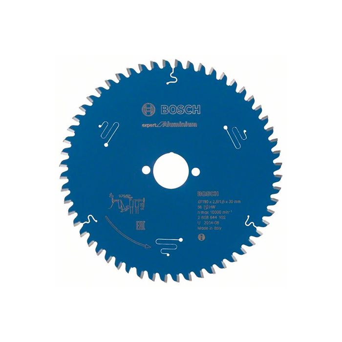 Диск пильный по алюминию Bosch 190x30x56T Expert for Aluminium (2608644102)