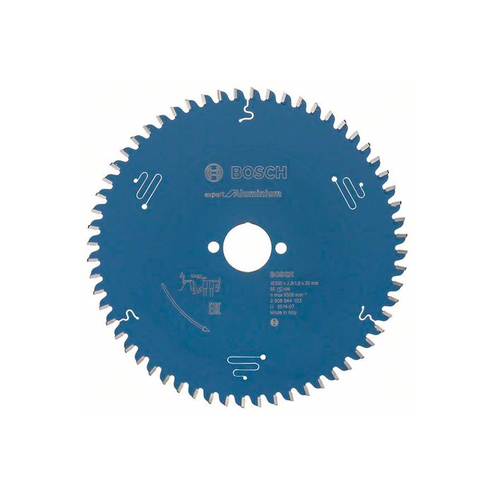 Диск пильный по алюминию Bosch 200x30x60T Expert for Aluminium (2608644103)