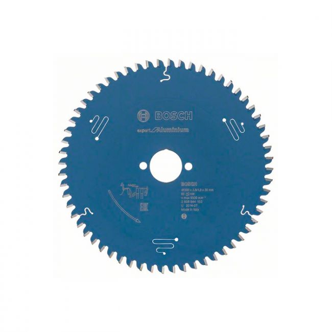 Диск пильный по алюминию Bosch 200x30x60T Expert for Aluminium (2608644103)