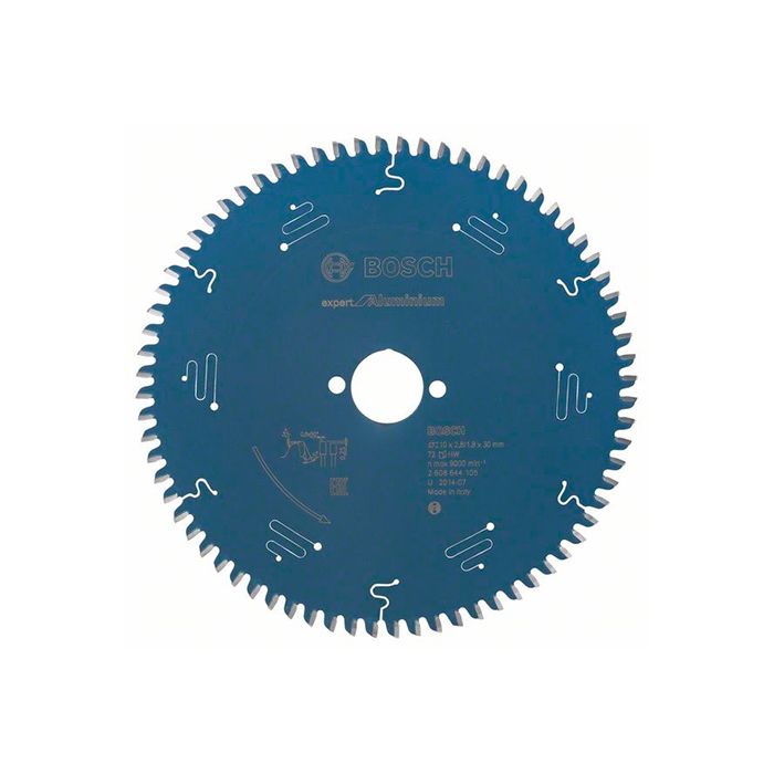 Диск пильный по алюминию Bosch 210x30x72T Expert for Aluminium (2608644105)