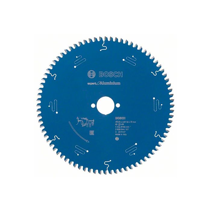 Диск пильный по алюминию Bosch 235x30x80T Expert for Aluminium (2608644107)