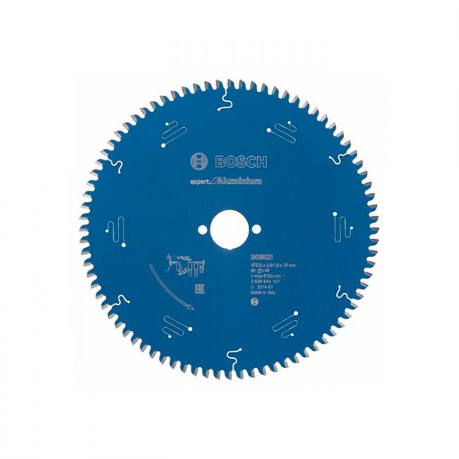 Диск пильный по алюминию Bosch 235x30x80T Expert for Aluminium (2608644107)