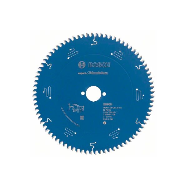 Диск пильный по алюминию Bosch 240x30x80T Expert for Aluminium (2608644108)
