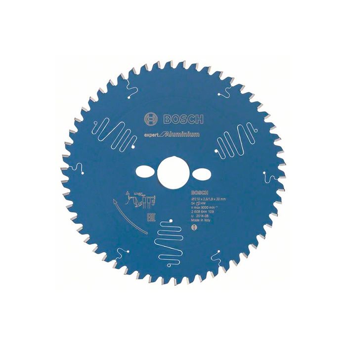 Диск пильный по алюминию Bosch 210x30x54T Expert for Aluminium (2608644109)