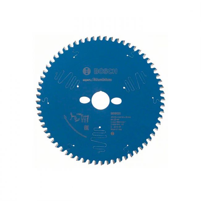 Диск пильный по алюминию Bosch 216x30x64T Expert for Aluminium (2608644110)